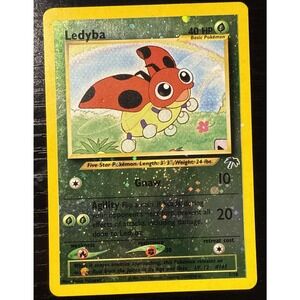 Ledyba 7/18 Reverse Holo EX Trainer Kit – NM Pokémon Card